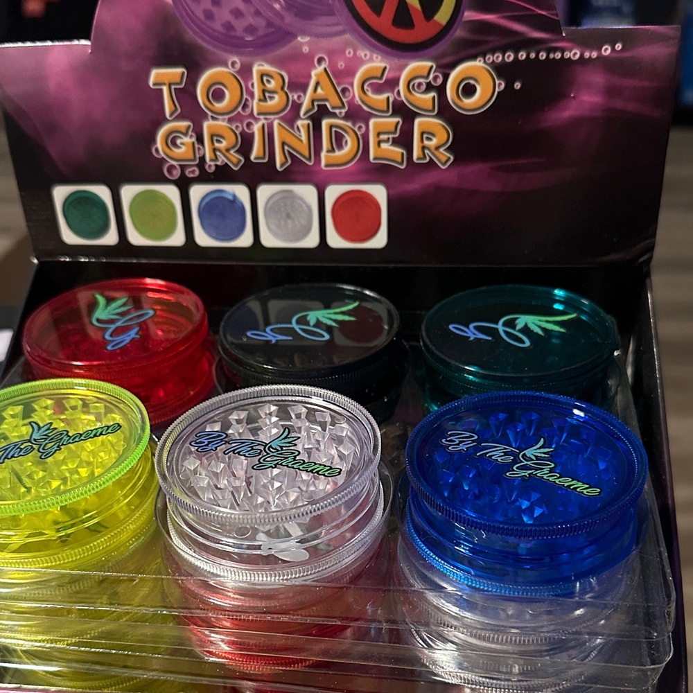 Colorful Tobacco Grinder Set